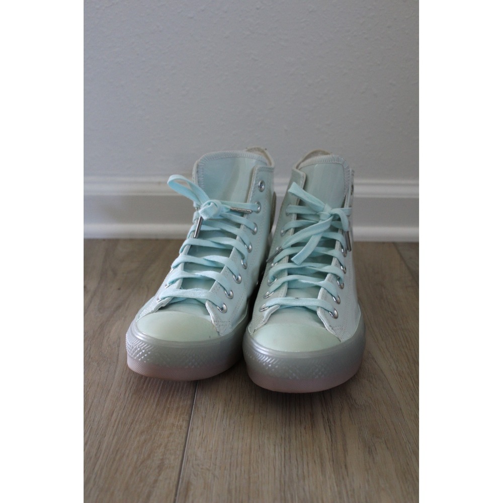 Converse Chuck Taylor‎ All Star High 'Teal Tint Pink Foam' 166447C W10